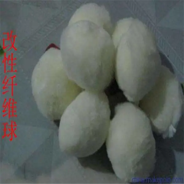 油田含油污水除油改性纤维球滤料规格齐全 货源充足 荣茂