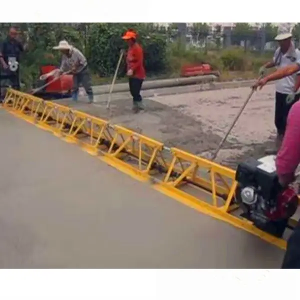 ***混凝土路面振实梁水泥路面维修振动梁山东路面整平振实梁