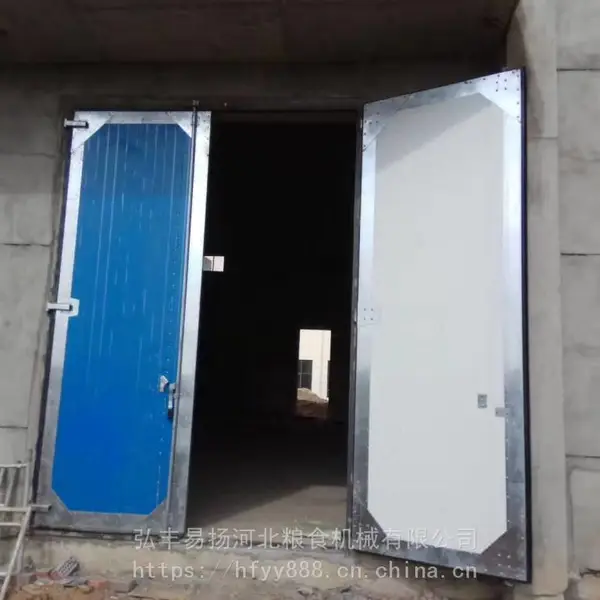 粮库保温门窗 仓库工业密闭门 工业推拉保温门