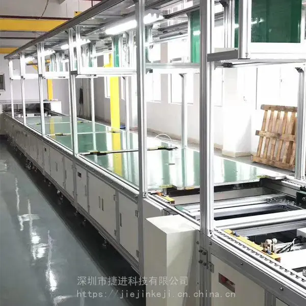 东莞直销倍速链流水线 猫砂盆全封闭水平循环生产线 装配线可定制