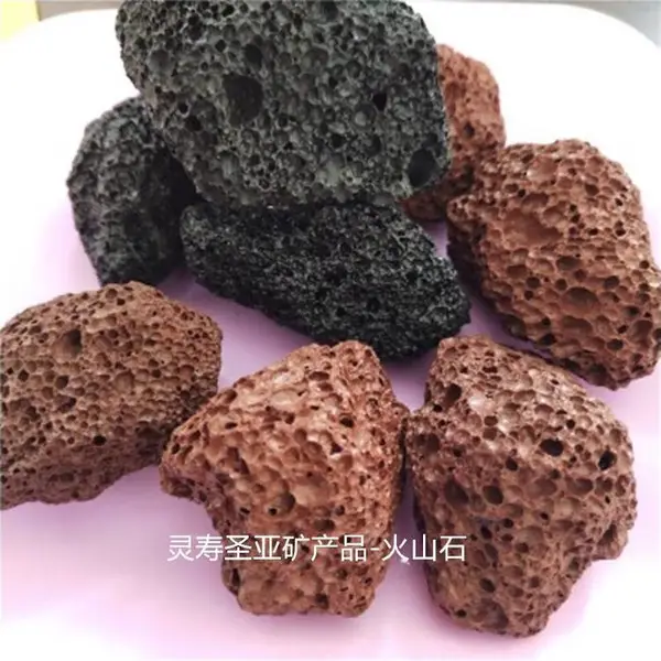 圣亚火山石厂供应多孔火山石 过滤用火山石 ***