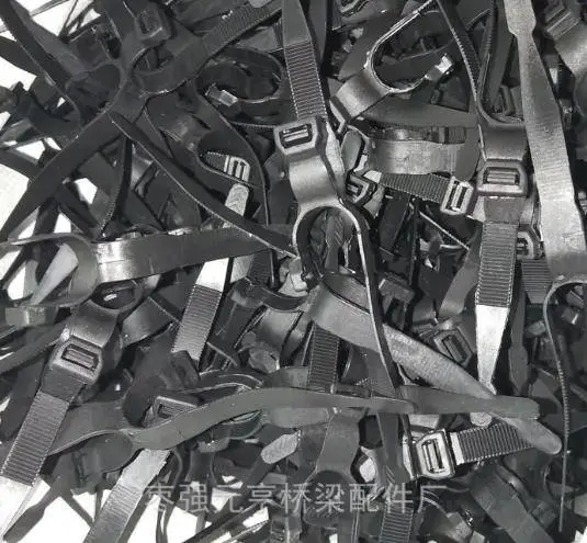 客运专线无砟轨道用钢筋绝缘绑扎带十字型钢筋绝缘扣国标钢筋绝缘夹