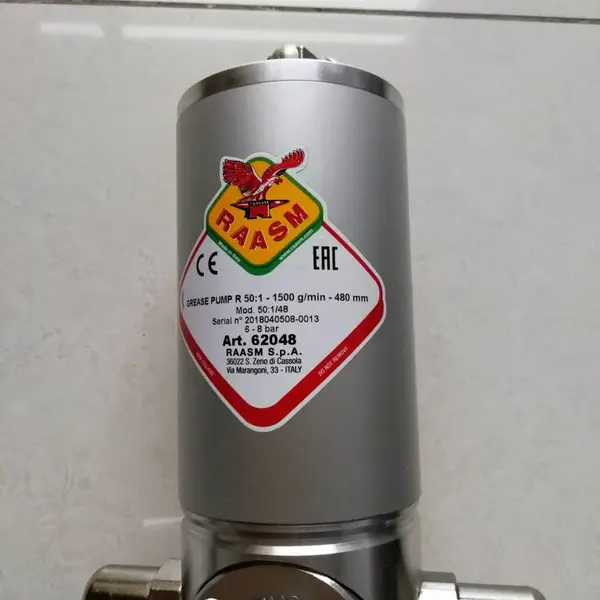 意大利RAASM气动黄油泵-62048气动泵 意大利飞鹰泵气动油泵黄油机加注泵