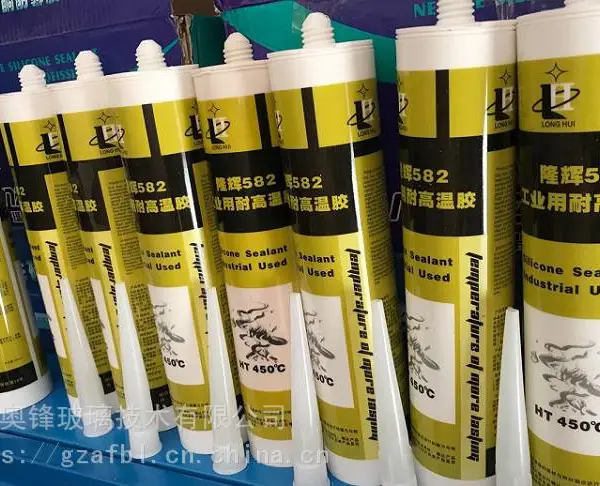 供应耐高温玻璃胶 450度工业耐高温胶 1250度高温火炉胶、高温阻燃密封胶