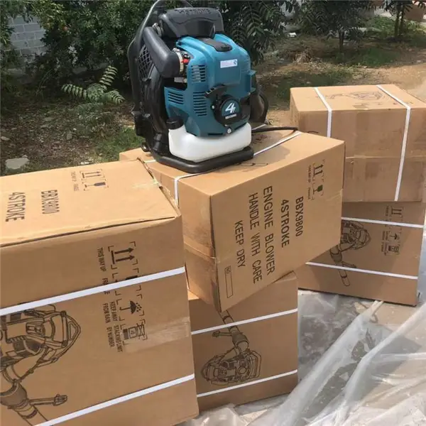 手提式建筑工地吹灰机 汽油四冲程吹风机 轻便背负式吹雪机