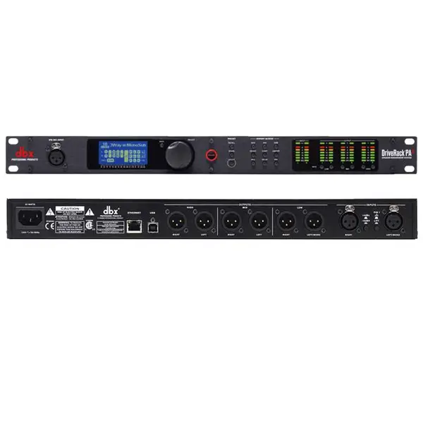 DBX DriveRack PA2 PAP专业前置数字音频处理器前级效果器防啸叫周边