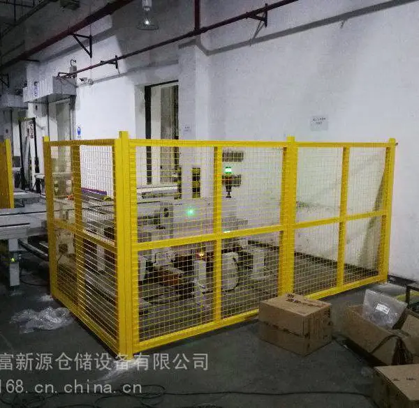 加工中心防护栏图片 机器人围栏生产商 仓库护栏尺寸定做