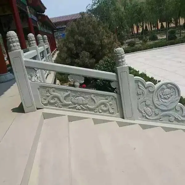石护栏多少钱一米 花岗岩雕刻栏杆生产商 广场景观工程