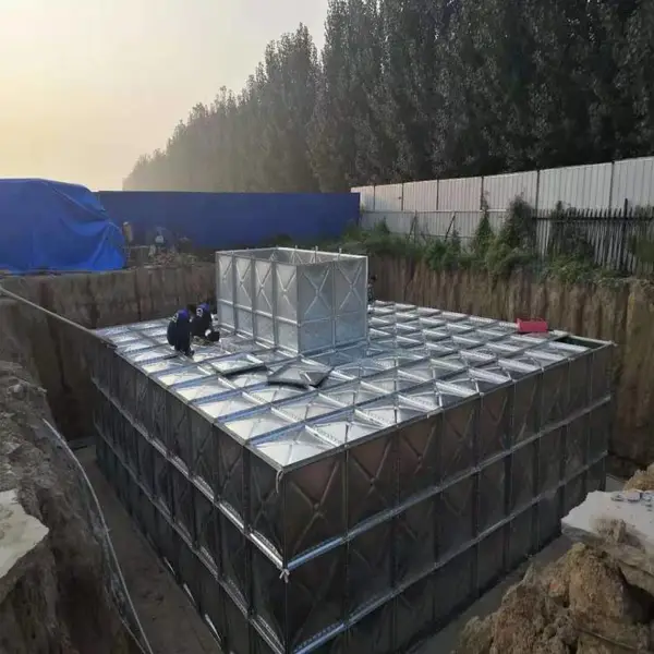 地埋型装配式箱泵一体化消防给水泵站