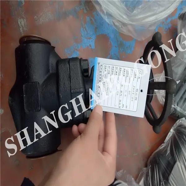 专业生产 J11H-10C 锻钢丝扣截止阀 J11Y、J11W 发黑锻钢截止阀