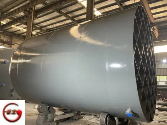 钢衬塑储罐 20m? 钢罐体 内衬聚乙烯储槽 pe防腐 ptfe po防腐