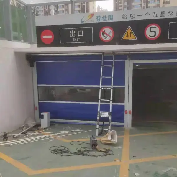 卷闸门地下车库入口自动卷帘安装供应-飞凡科技