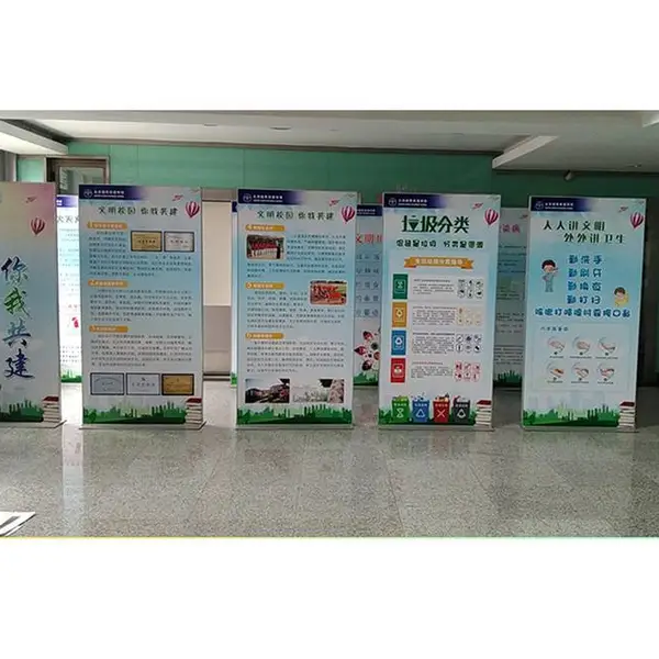 丽屏展架定制 KT板高清画面 易装易撤 广告宣传 活动展示