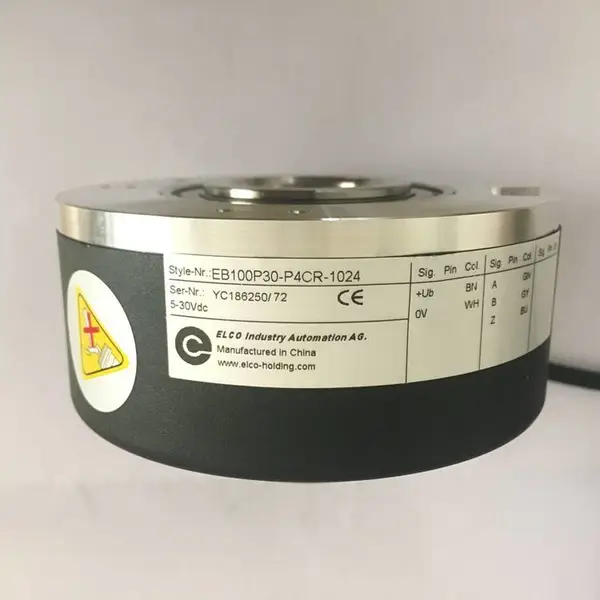 增量型宜科编码器微型轴EC40B6-L6CR-1024.3L1600 质保一年