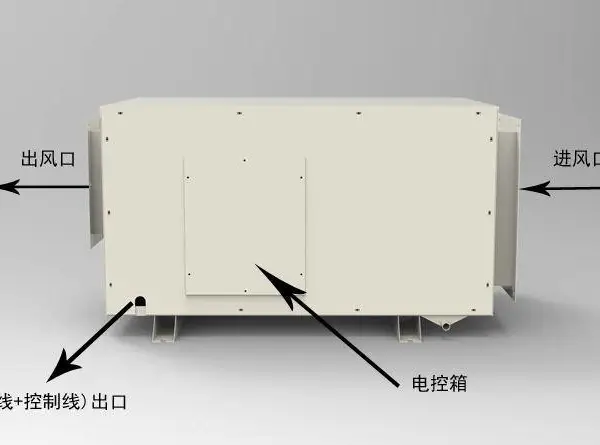 佑米嘉 吊顶除湿机 YSD90D 厂房除湿机 仓库除湿机 90升/天除湿量
