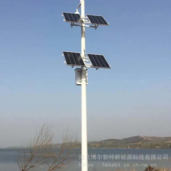 太阳能监控供电系统专用于鱼塘水库河道 黑龙江鸡西森林防火监控 风光互补监控