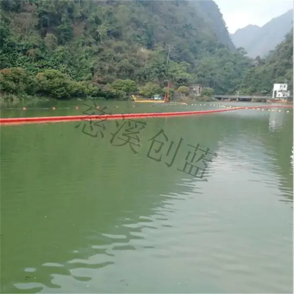 湖面拦污漂 河道组合式拦截浮筒 公园景观灯饰