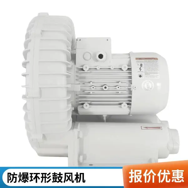 RB-022隔爆环形高压鼓风机 1.5KW粉尘防爆高压风机 IIIC/BT4/CT4