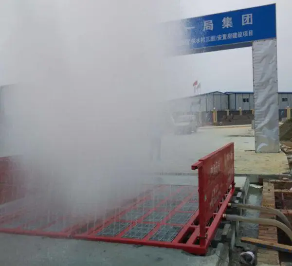 建筑工地环保洗车设备 渣土车洗车轮机