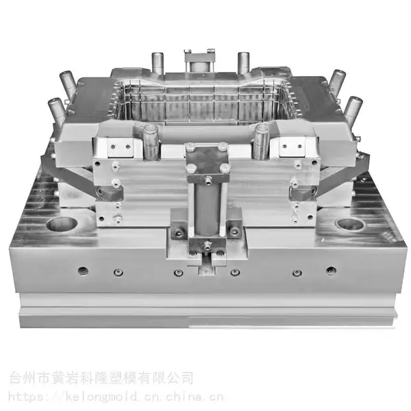 周转箱模具定制塑料箱折叠箱储物箱箱子开模注射成型模