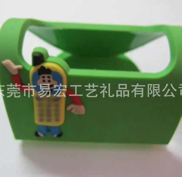 供应PVC滴胶手机座 硅胶手机座 塑胶手机座 卡通手机座