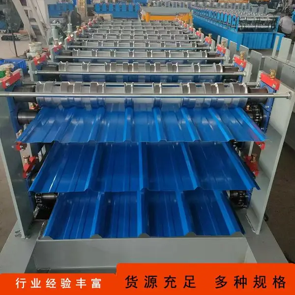 三层压瓦机设备 彩钢瓦压型机 840-900-910型压瓦机