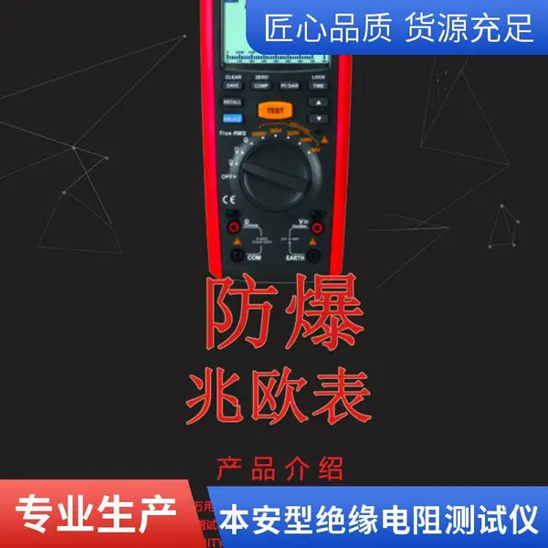 沃戈智能 本安型绝缘电阻测试仪 防爆兆欧表WB08 巡检用
