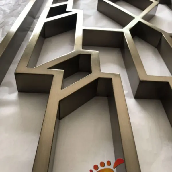 ***青古铜不锈钢满焊屏风***金属装饰新潮流