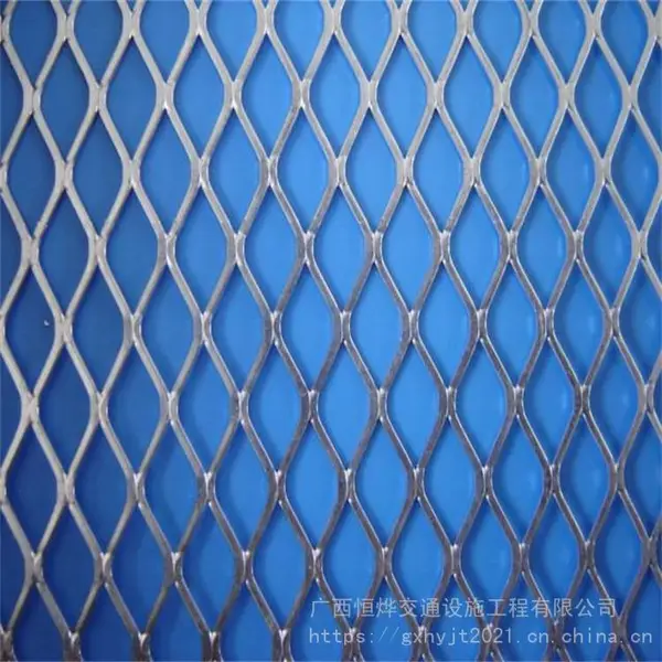 广西钢板网厂 南宁金属板网 菱形钢板网片 重型钢板网 恒烨筛网定制