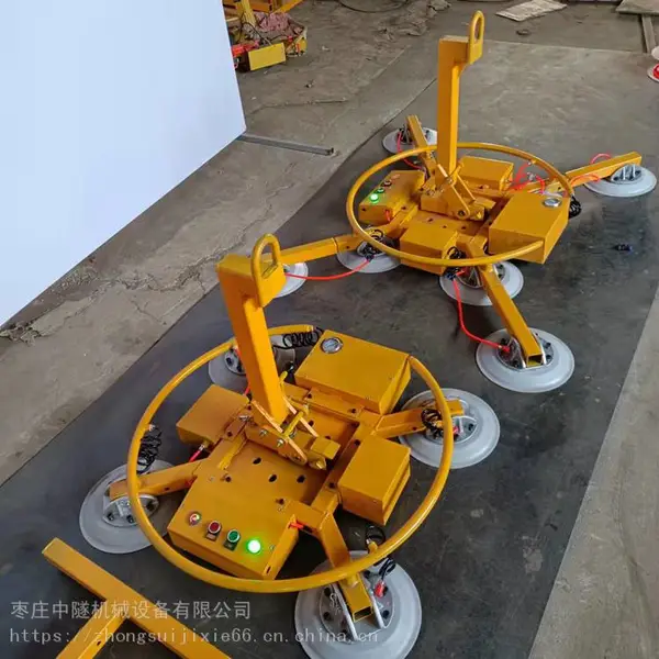 板材搬运吸吊机 真空玻璃吸盘 旋转幕墙安装设备 中隧