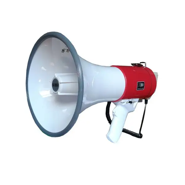 识坚可充电录音户外宣传扩音器50W大功率手持喊话器地摊叫卖喇叭