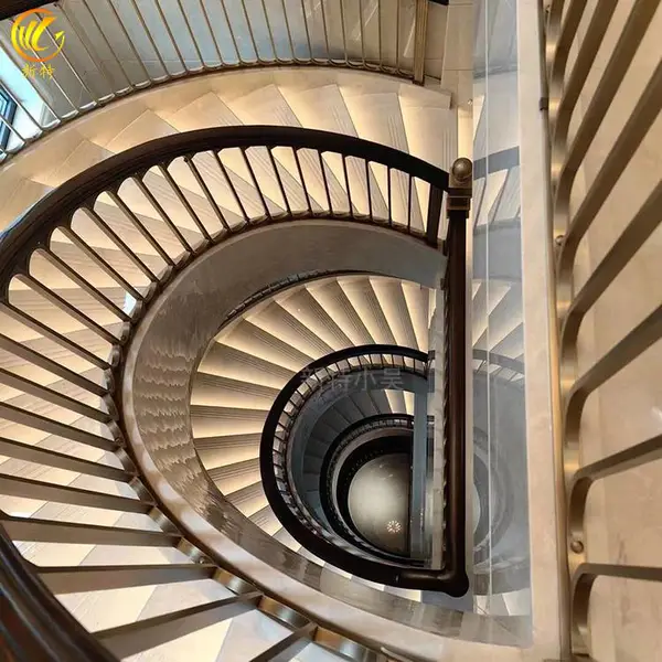 铝板雕刻板护栏 不同造型风格铝艺栏杆制作厂 新特