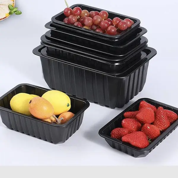 高强度食品级PP托盒 冷鲜肉卤味气调锁鲜盒 防潮隔氧 减少细菌滋生