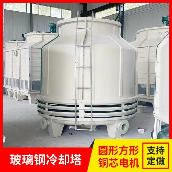永强 125吨圆形冷却塔 耐腐耐锈快速冷却 密闭式凉水塔 加工定制