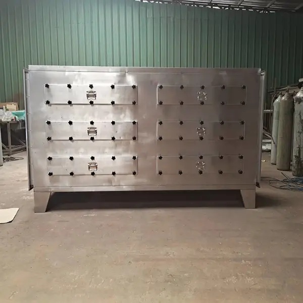 供应双极活性炭吸附塔 抽屉活性炭净化器 废气吸附设备