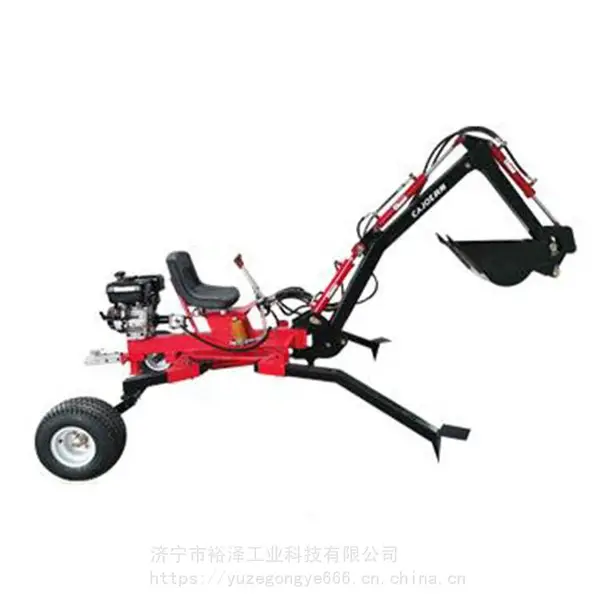 2轮蜘蛛微型挖掘机 小型农用挖土机 多功能挖掘机
