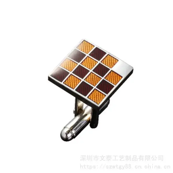 2020金属袖扣 衬衫纽扣 金属黑色镀金袖扣 春夏服饰佩戴袖扣