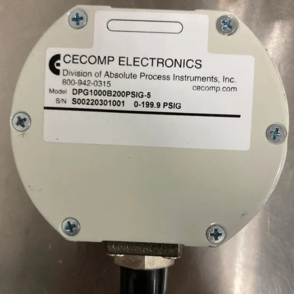 优势供应 Cecomp Electronics 射压表 DPG1000B200PSIG-5