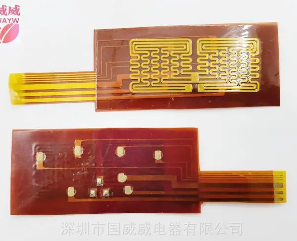 多路多组发热PI电热片,分区发热电热片,汽车坐垫发热片PI,PET发热片