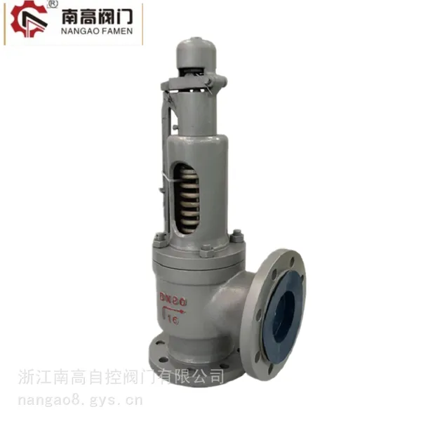 南高阀门供应A48Y-25C 法兰连接硬密封DN100全启式安全阀