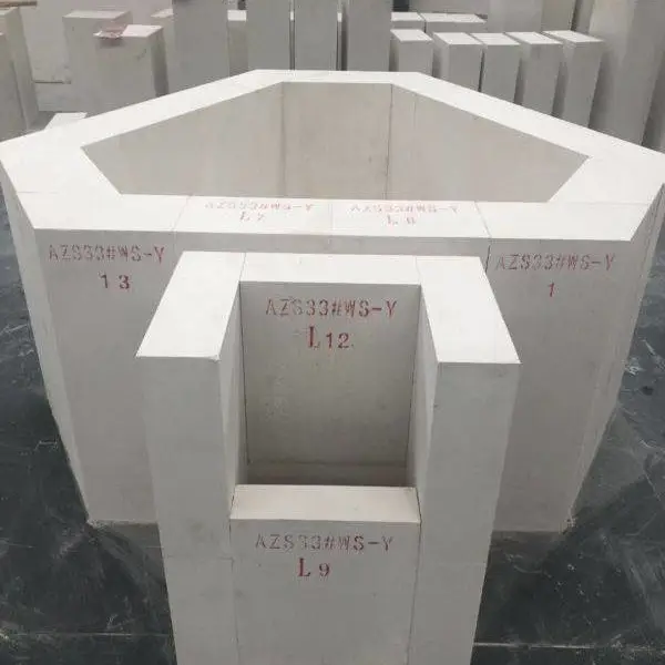 电熔锆刚玉 玻璃窑炉耐火材料AZS33#36#41#优选 *** 耐冲刷 使用寿命长