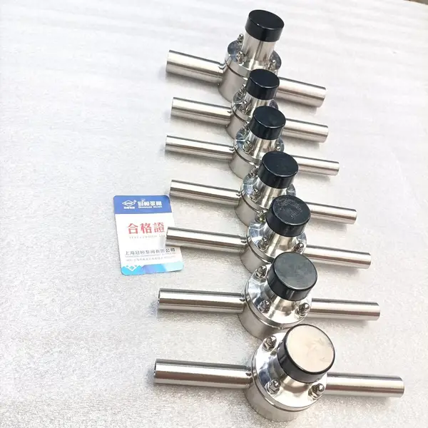 GHBYF-16P 通过内置弹簧和膜片实现压力控制快装连接背压阀