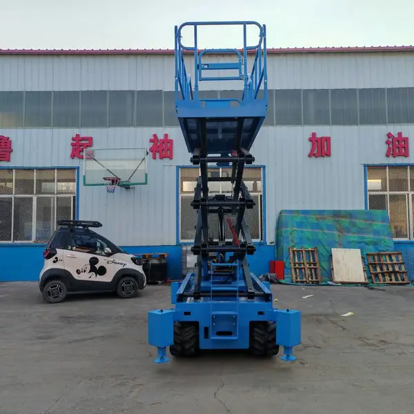 自行走式升降机 移动剪叉平台 电动液压 安全稳定工地自行走登高设备