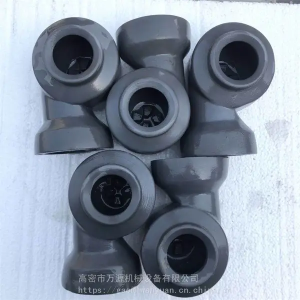 90°单空碳化硅喷嘴超大通径脱硫吸收塔喷头工厂定制