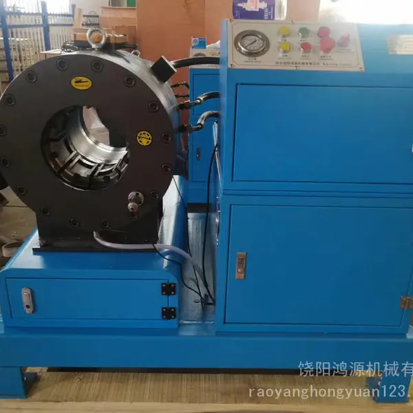 油管锁管机 生产厂家 野外作业扣压机 全自动扣管机