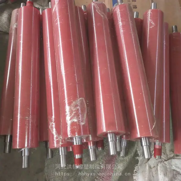 耐高温硅胶辊加工定制 硅胶胶轴加工定制 硅胶包胶加工