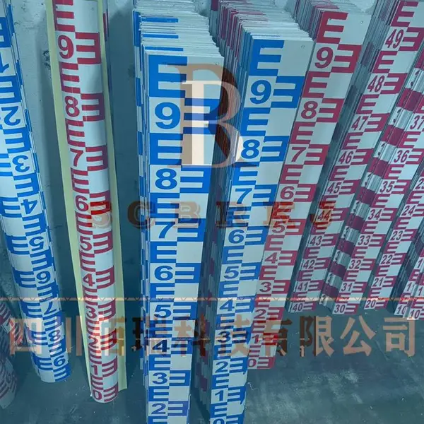 四川佰瑞科技按照客户要求定做不锈钢水位标尺,水标尺,水位标尺,标尺厂家