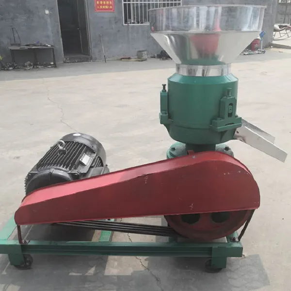 养殖饲料机械 300型干进干出草粉颗粒机 出料快产量高