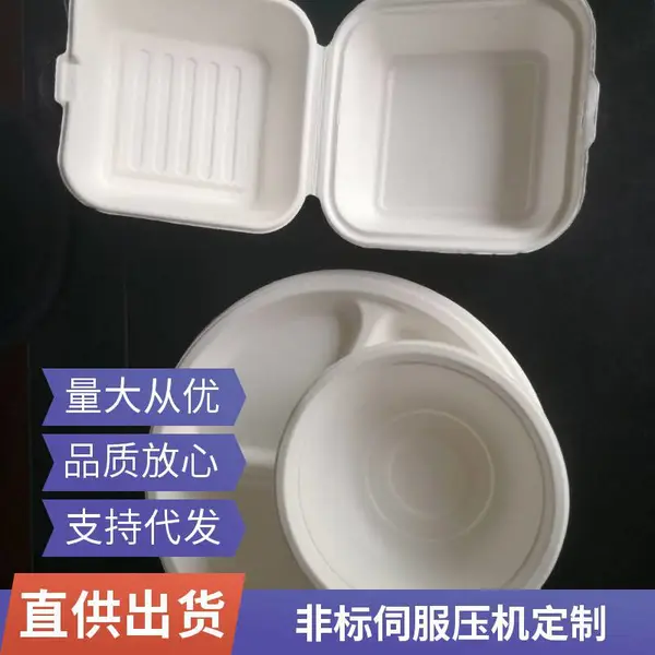 纸浆餐具伺服压力机 50吨 支持定制 伺服压机 一次性环保餐具成型设备