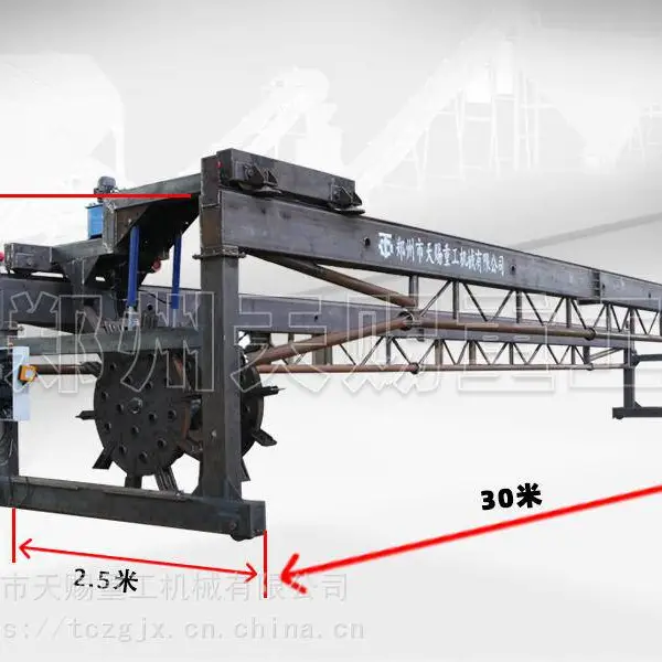 轮盘翻堆机、有机肥翻堆机价格、有机肥设备